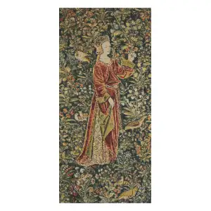 French Hunting Scene Jacquard Woven Wall Hanging