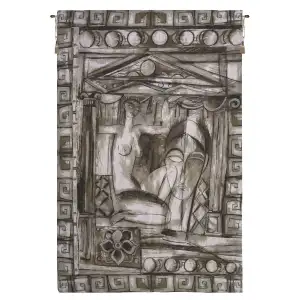 Botanical Acanthus Jacquard Woven Luxury Wall Hanging
