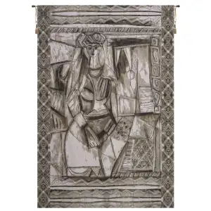 Francois Boucher Washing by the Lake Tapestry Wall Hanging 34 x 22 in
