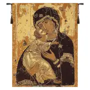 Madonna Di Vladimir Italian Wall Hanging Tapestry