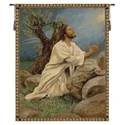 Cristo Nell Orto Del Getsemani Italian Wall Hanging Tapestry