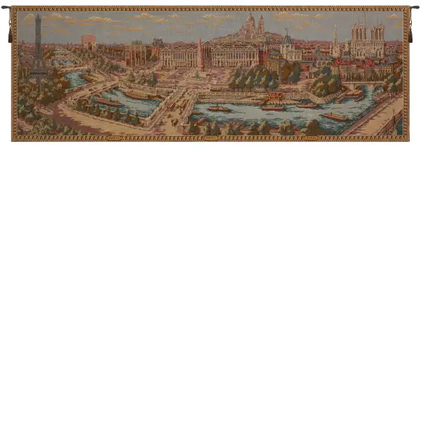 City of Paris European Tapestry Wall hanging