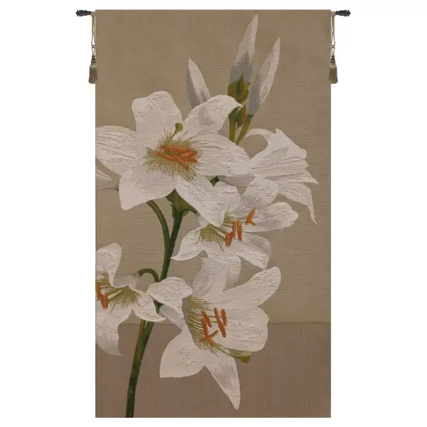 Lily Flower European Tapestry Wall hanging