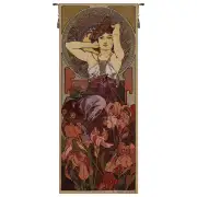 Mucha Amethyste European Tapestry Wall Hanging