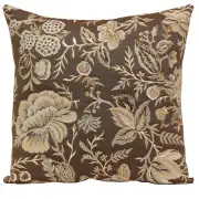 Peony Grey A European Cushion Cover