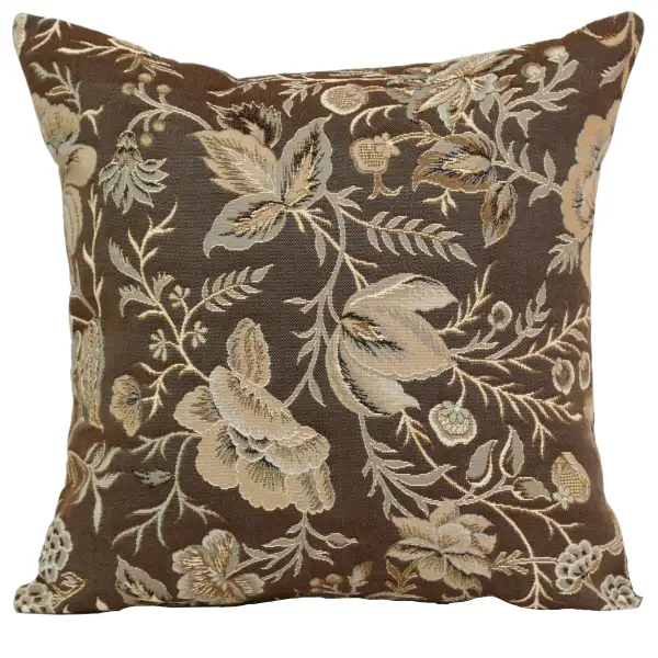 Peony Grey B European Cushion Cover