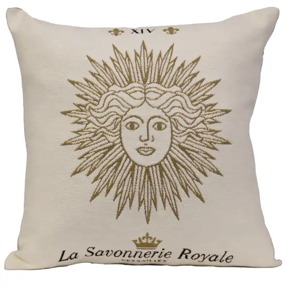 Gold Sun European Cushion Cover