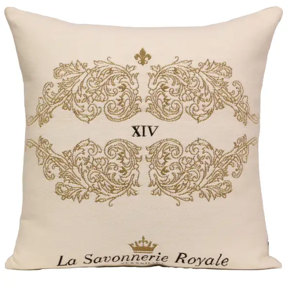 Gold Ornament European Cushion Cover