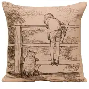Winnie and Christopher European Cushion Cover