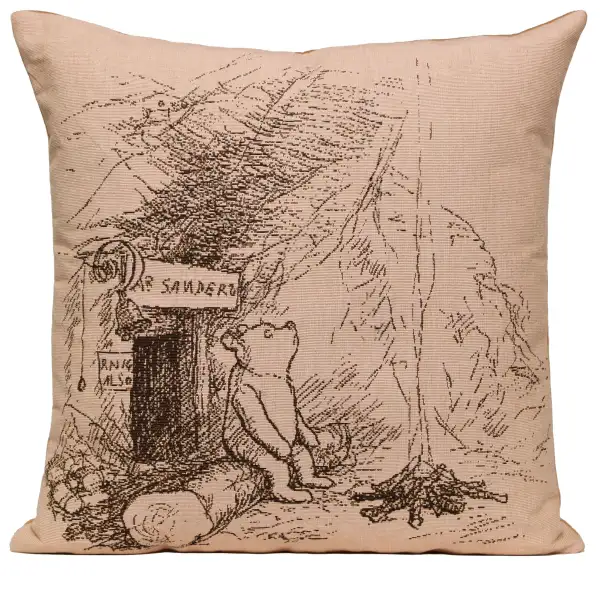 Winnie at the Firecamp European Cushion Cover