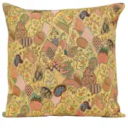 Mosaique Chinoise Yellow European Cushion Cover