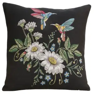 William Morris Barleta Tapestry Pillow Cover 18x18 Inch Cotton Jacquard Woven Cushion Cover