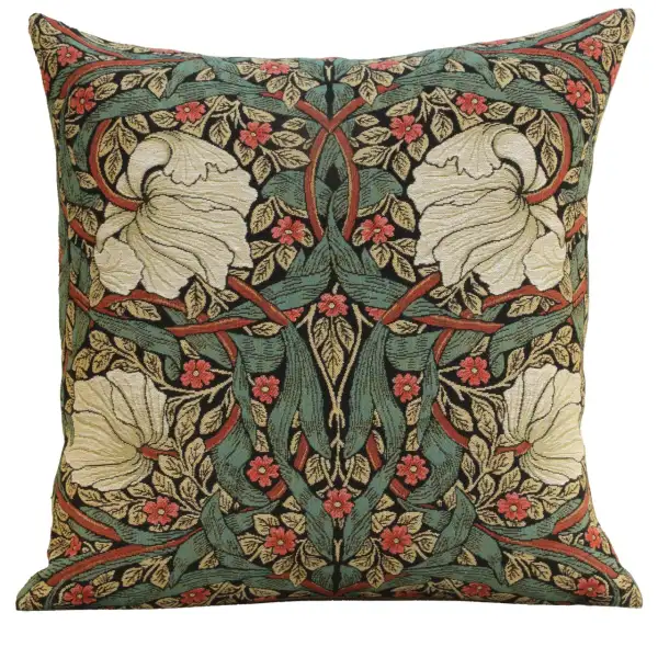 Pimpernel Green/Red European Cushion Covers
