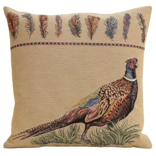 Pheasant Single European Cushion Covers