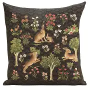 Forest Rabbit Family European Cushion Covers
