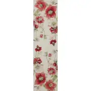 Hellebores White Runner French Tapestry Table Runner