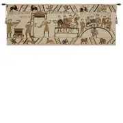 Bayeux The Banquet European Tapestry Wall Hanging