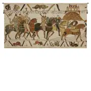 Bayeux Mont Saint Michel European Tapestry Wall Hanging
