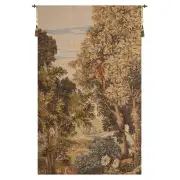 Verdure aux Oiseaux III European Tapestry Wall hanging