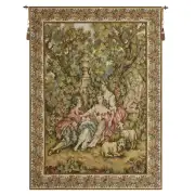Country Romance Trellis Border Wall Tapestry