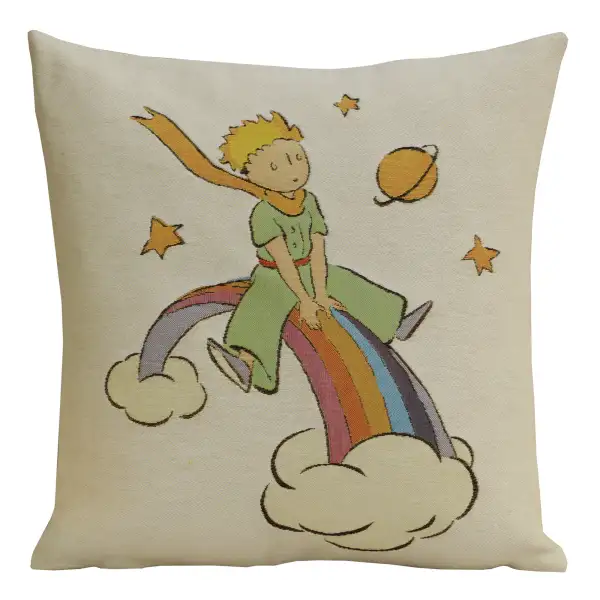 The Little Prince on a Rainbow
