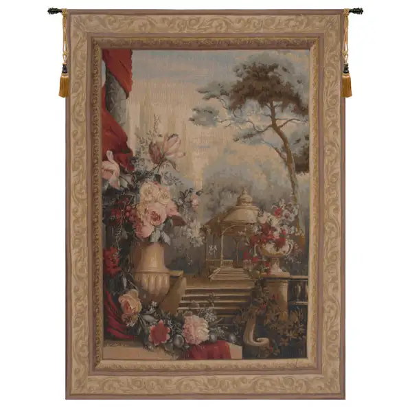 Bouquet Jardin Garden European Tapestry Wall hanging