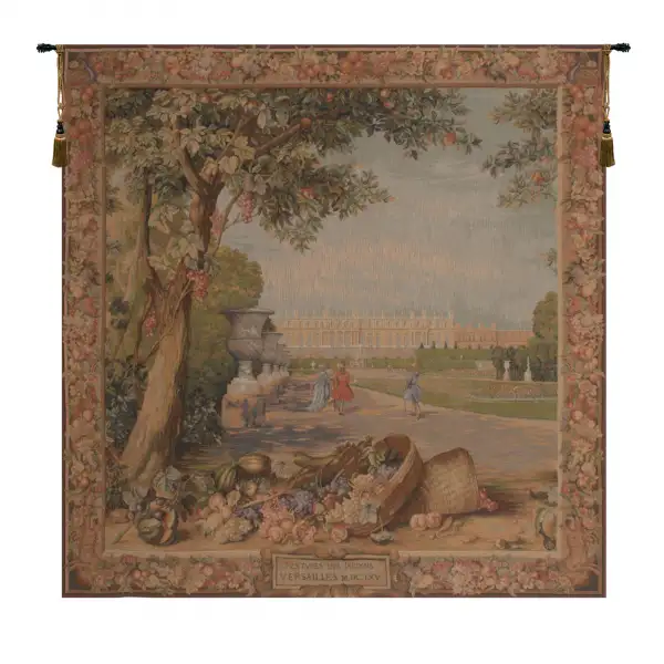 Versailles Carree I European Tapestry Wall hanging