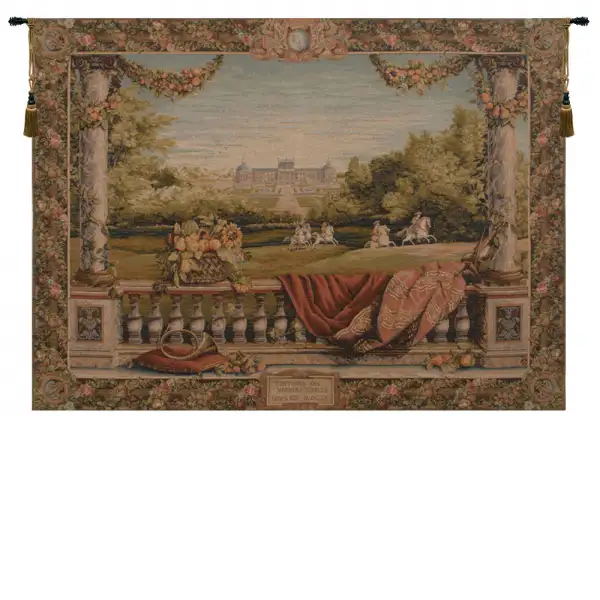 Terrasse Au Chateau I European Tapestry Wall hanging