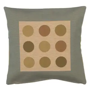 Modern Jacquard Tapestry Pillow Cover 19x19 Inch Cotton Jacquard Woven Cushion Cover