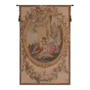 Serenade Creme I European Tapestry Wall hanging