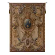 Grandes Armoiries Creme I European Tapestry Wall hanging