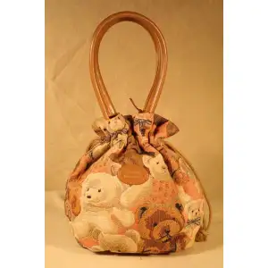 Ronse I Tapestry Handbag 8x8 Inch European Woven Purse Vintage Style Womens Fashion Accessory