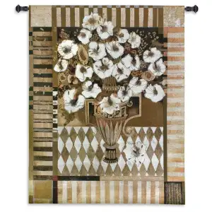 Love Letters Fine Art Tapestry Wall Hanging 53x40 Jacquard Woven Romantic Decorative Wall Art