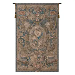 Feu Tapestry Wall Hanging 115 x 71 in Jacquard Woven European Decorative Wall Art