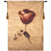 Flanders Poppies II European Tapestry Wall Hanging