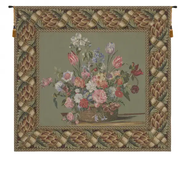 Flower Basket Green