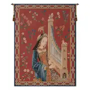 Dame A La Licorne I  European Tapestry Wall hanging
