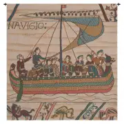 Duke William's Ship No Border European Tapestry Wall hanging