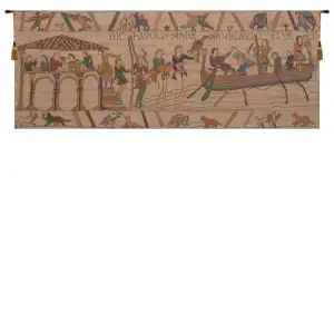 King Harold Small French Wall Tapestry 20x53