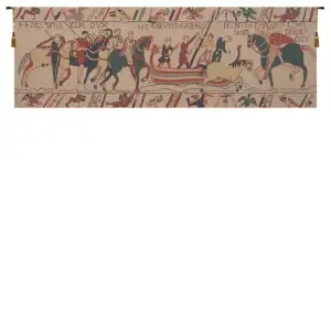 Bayeux Vintage Tapestry Wall Hanging 18 x 54 in
