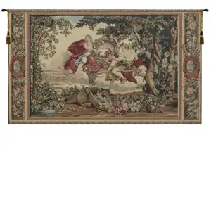 Charles le Brun Bacchus Vintage Tapestry Wall Hanging 27 x 40 in