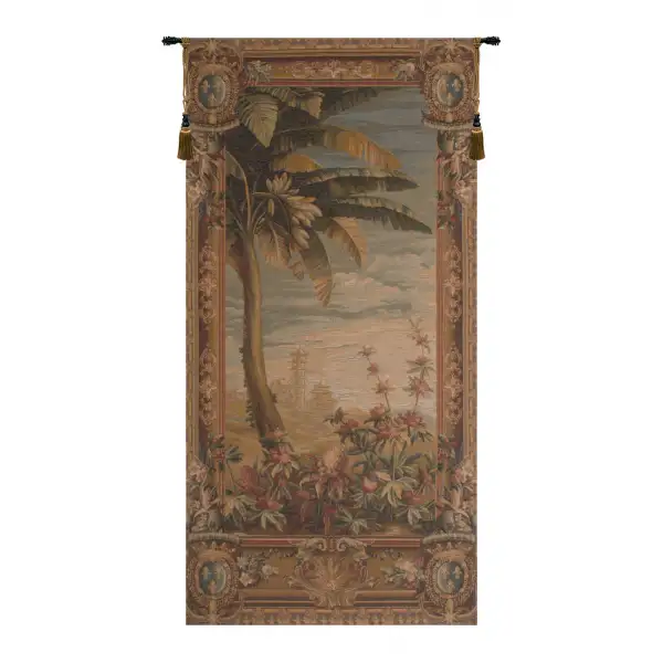 La recolte des ananas basket door European Tapestry Wall hanging