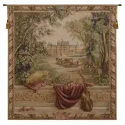 Verdure au Chateau I European Tapestry Wall hanging
