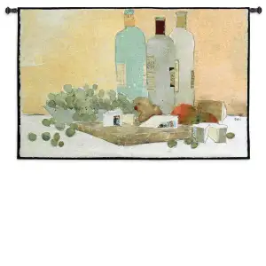 Art of Good Living Tapestry Wall Hanging 35x53 European Lifestyle Decorative Jacquard Woven Wall Art Home Decor