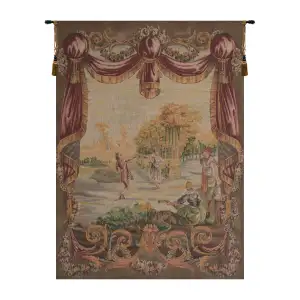 Jean Baptiste Danse Au Jardin Garden Dance Tapestry Wall Hanging 58 x 44 in