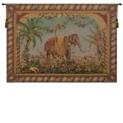 Le Elephant  European Tapestry Wall hanging