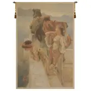 Three Virgins European Tapestry Wall Hanging