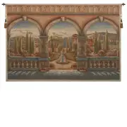 Tuscan Arches European Tapestry Wall Hanging