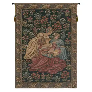 Decorative Jacobs Vintage Tapestry Wall Hanging 35 x 25 in Traditional European Jacquard Woven Wall Art Home Decor