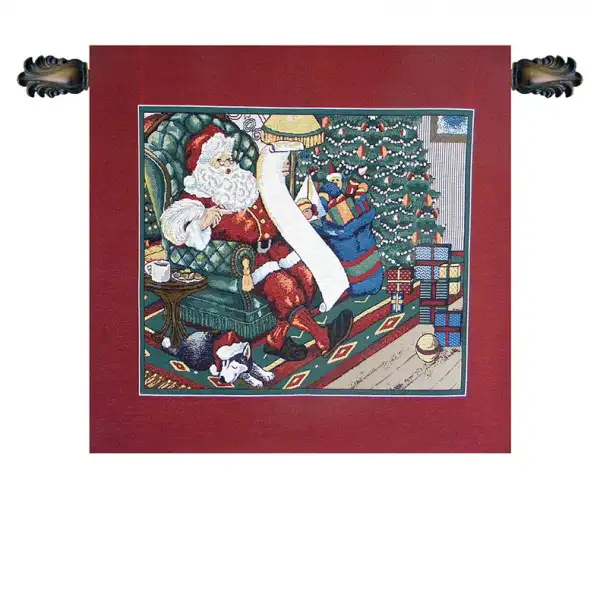 Santa on a Chair